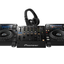 Pioneer XDJ-1000MK2 + DJM-750MK2 + HDJ-X7-K Bundle