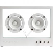 Transparent Small Speaker (White)